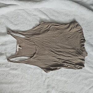 maje ribbed soft stretchy racerback tank